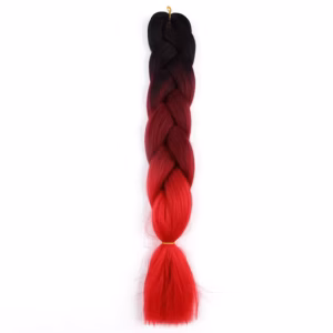 Afropatsimaterjal kanekalon 100g 60 cm punutiste jaoks